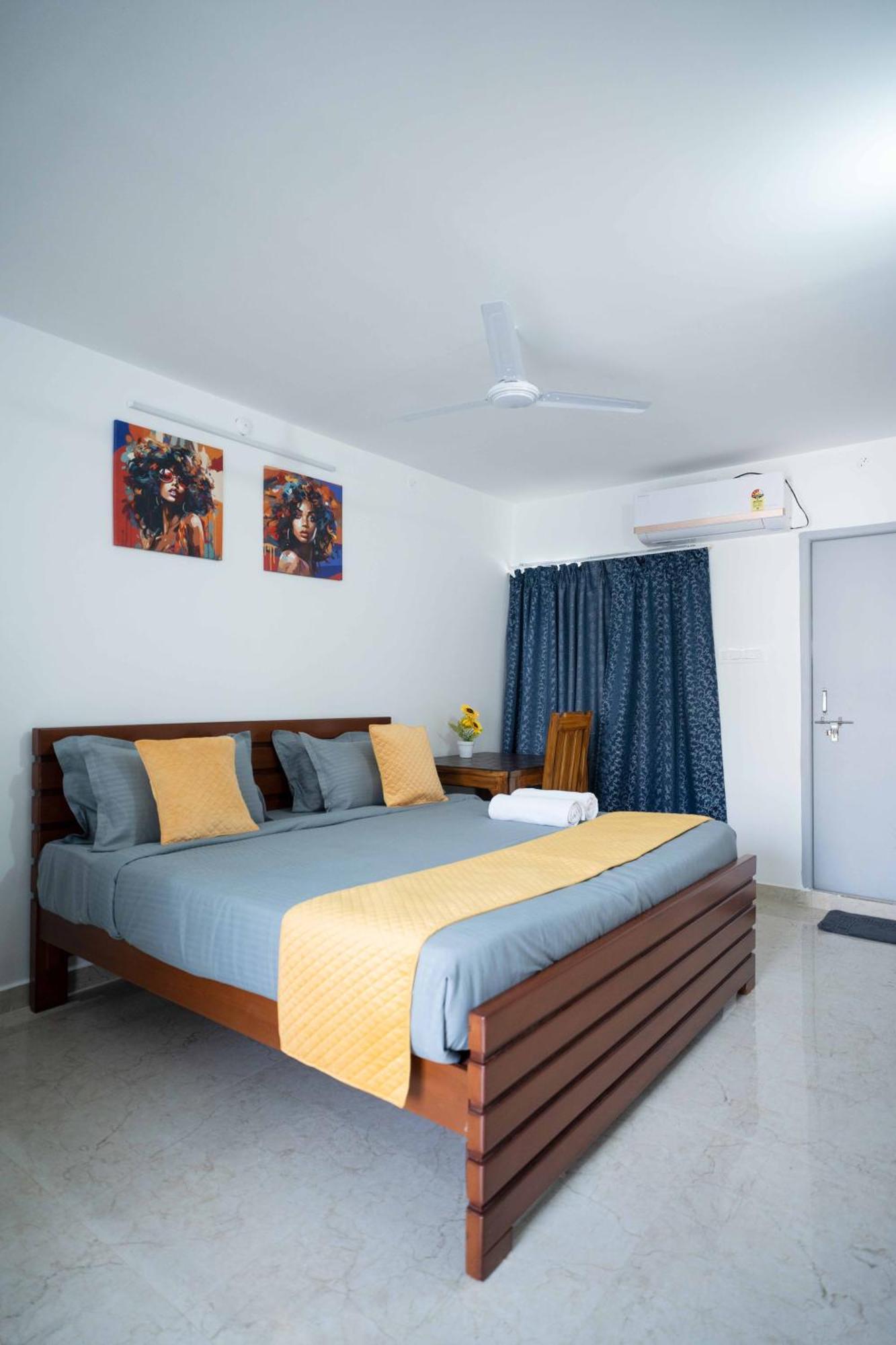 Yellow Bells Studios And Suites Gachibowli Ngoại thất bức ảnh
